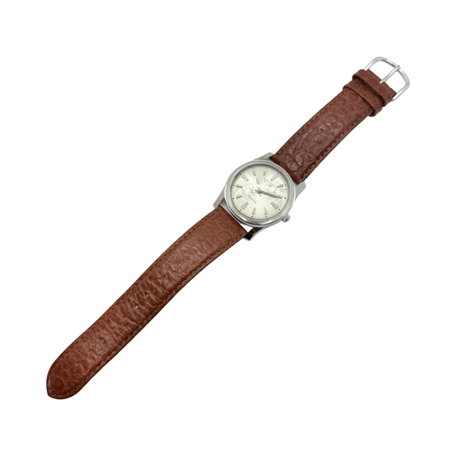 Longines Automatic Calatrava Silver Dial  Brown Leather Strap 2554