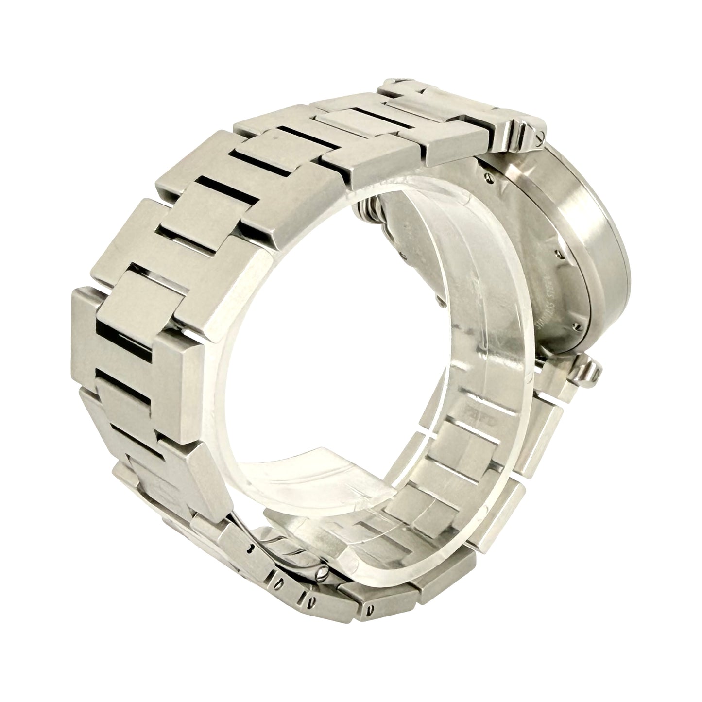 Cartier Pasha C Big Date 35mm Automatic White Dial Stainless Steel 2475