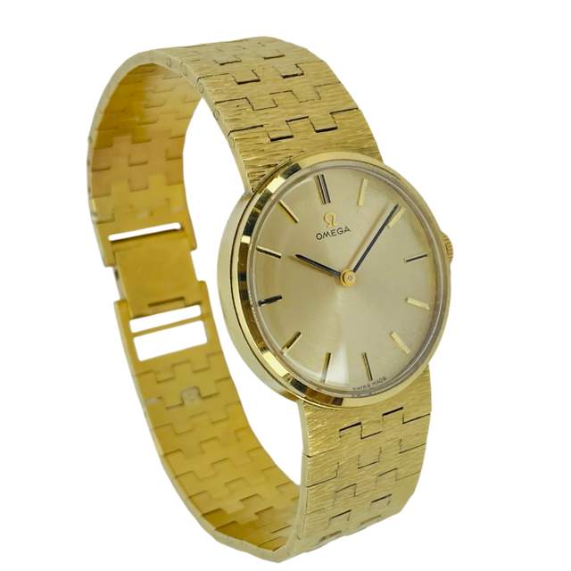 Omega Vintage Gold Plated Manual Watch C.1974