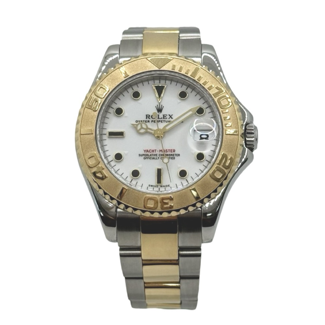 Rolex Yacht-Master 35mm 18K Yellow Gold and Steel Watch 168623