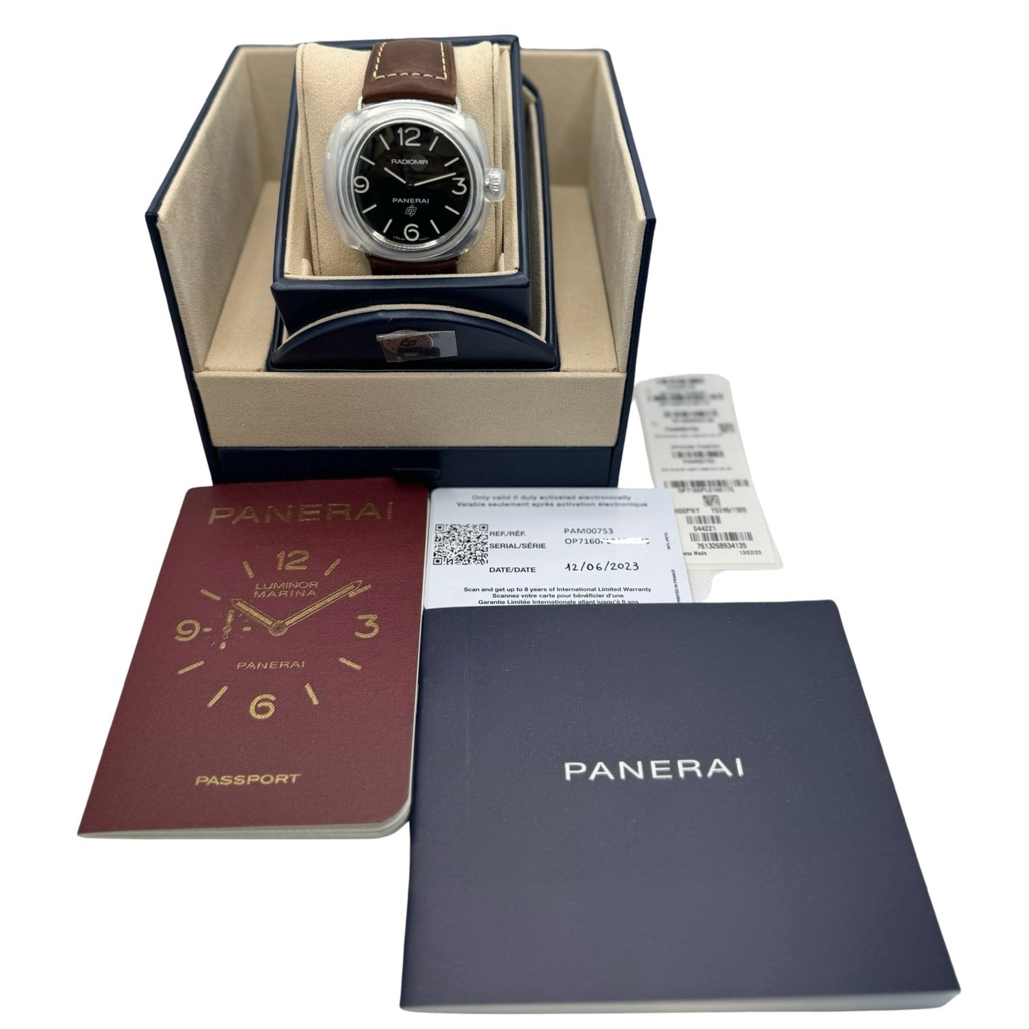 Panerai Radiomir Base Logo Black Dial PAM00753