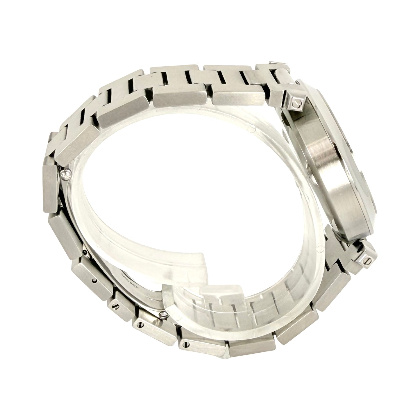 Cartier Pasha C Big Date 35mm Automatic White Dial Stainless Steel 2475