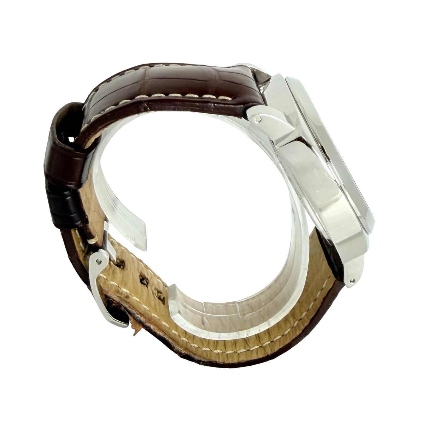 Panerai Luminor Marina 8 Days 44mm Manual Winding Black Dial Brown Strap OP6937