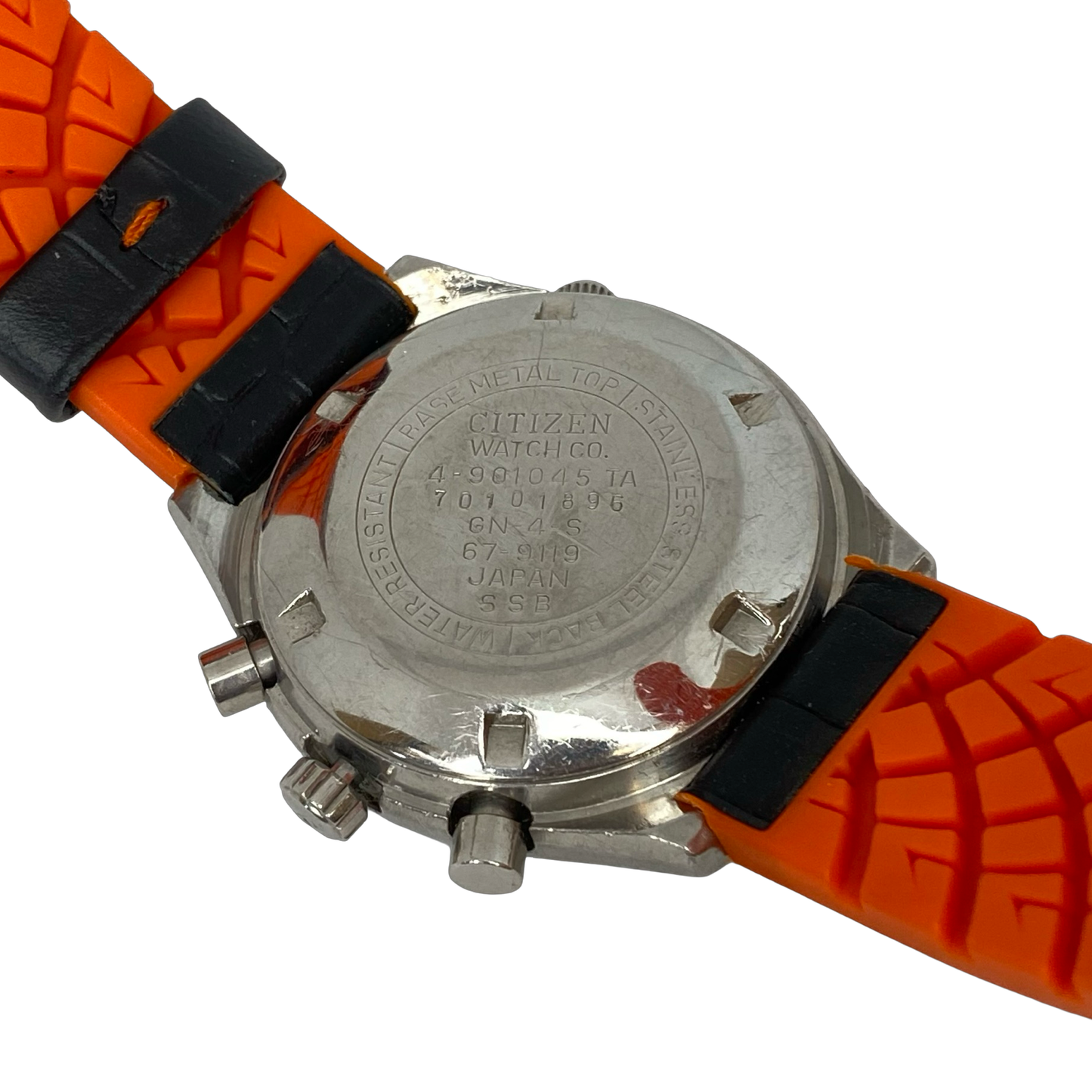 Citizen Automatic Flyback Chronograph "Spider" Day Date 67-9119 C.1977