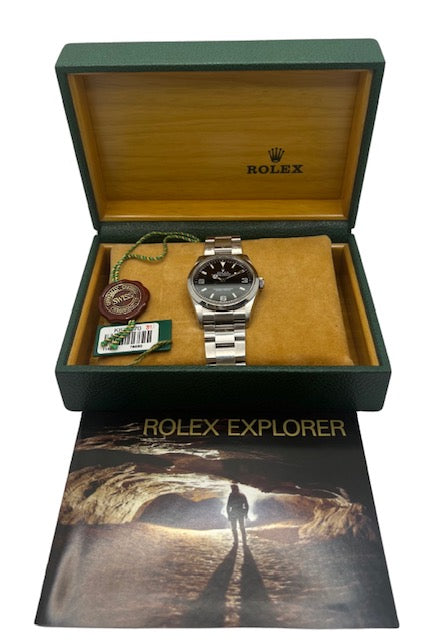 Rolex Explorer Black Dial 114270 C.2001