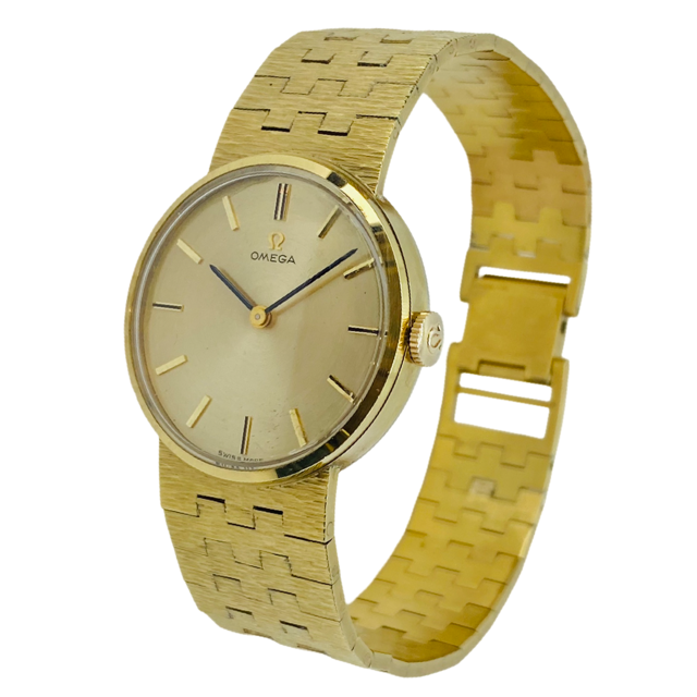 Omega Vintage Gold Plated Manual Watch C.1974