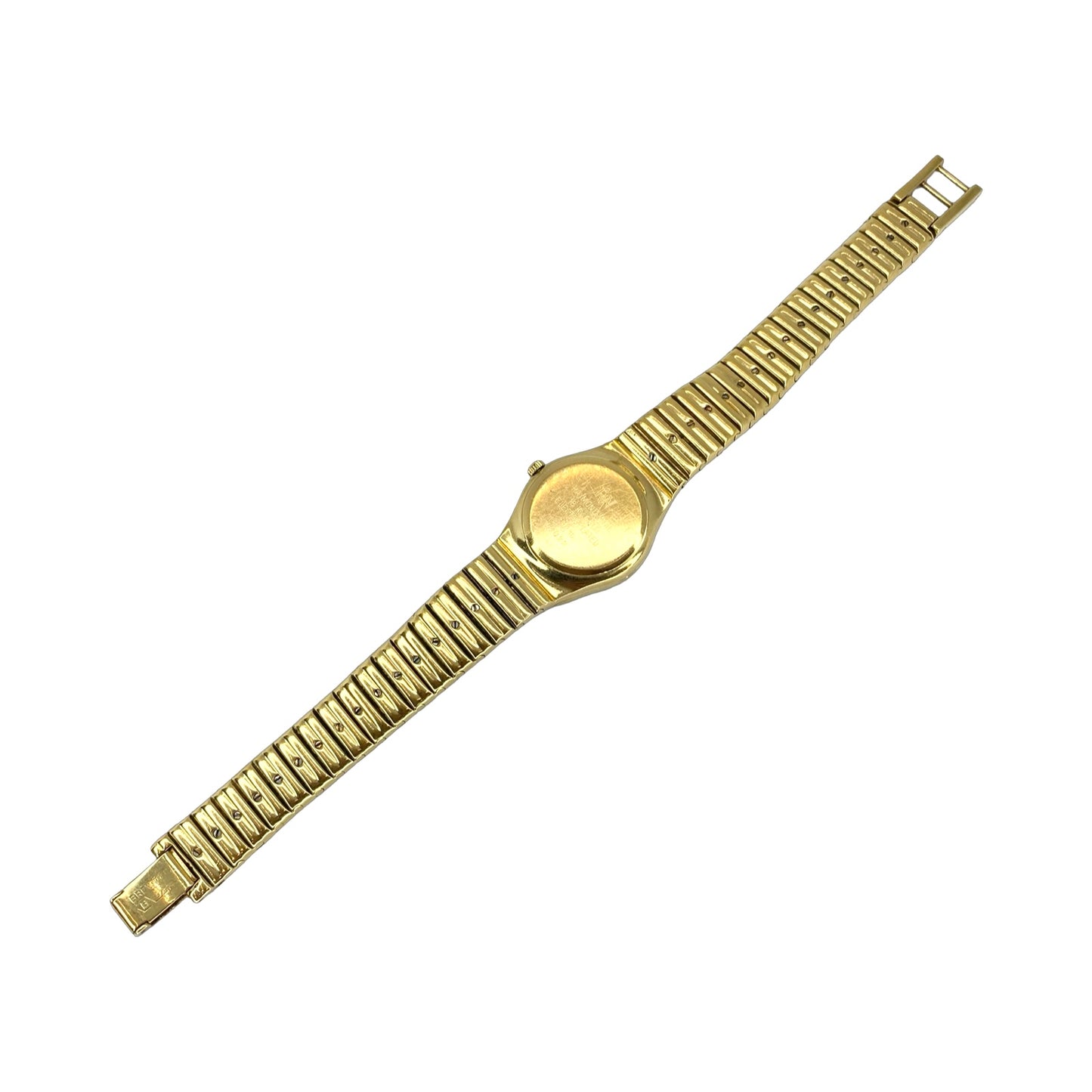 Raymond Weil Polo Geneve 18K Gold Electroplated Tri Color Dial 25mm Quartz Watch 9022