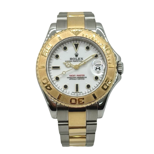 Rolex Yacht-Master 35mm 18K Yellow Gold and Steel Watch 168623