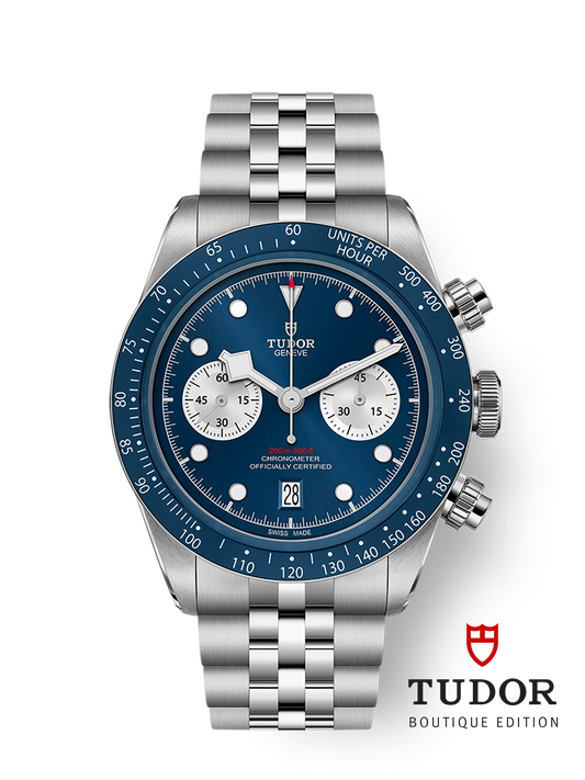 Tudor Black Bay Chrono 41mm Blue Dial Steel Bracelet M79360B-0002