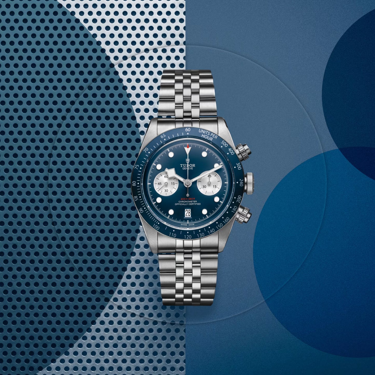 Tudor Black Bay Chrono 41mm Blue Dial Steel Bracelet M79360B-0002