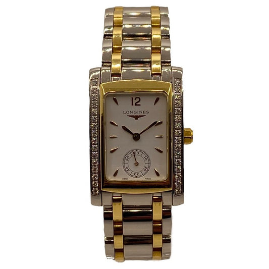 Longines Dolce Vita 18K Yellow Gold and Stainless Steel with Diamonds