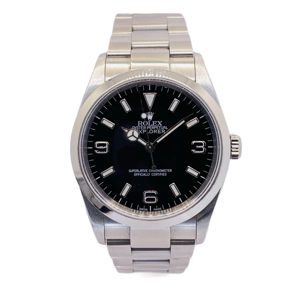 Rolex Explorer Black Dial 114270