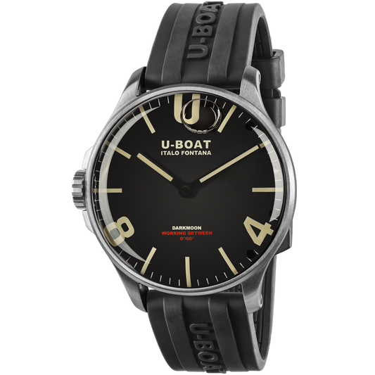 U-BOAT Darkmoon 44mm Black SS 8463/B