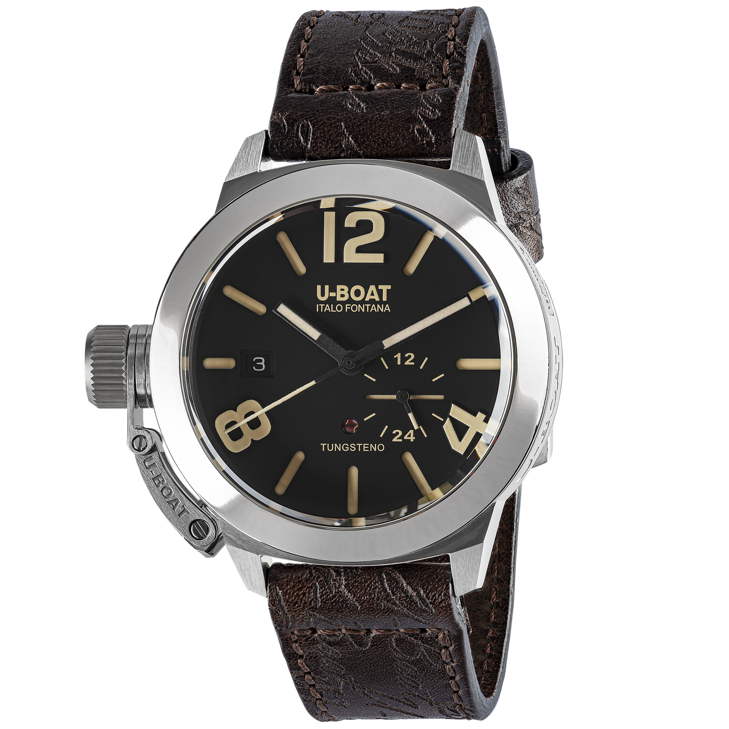 U-BOAT CLASSICO 42 TUNGSTENO BLACK 8893