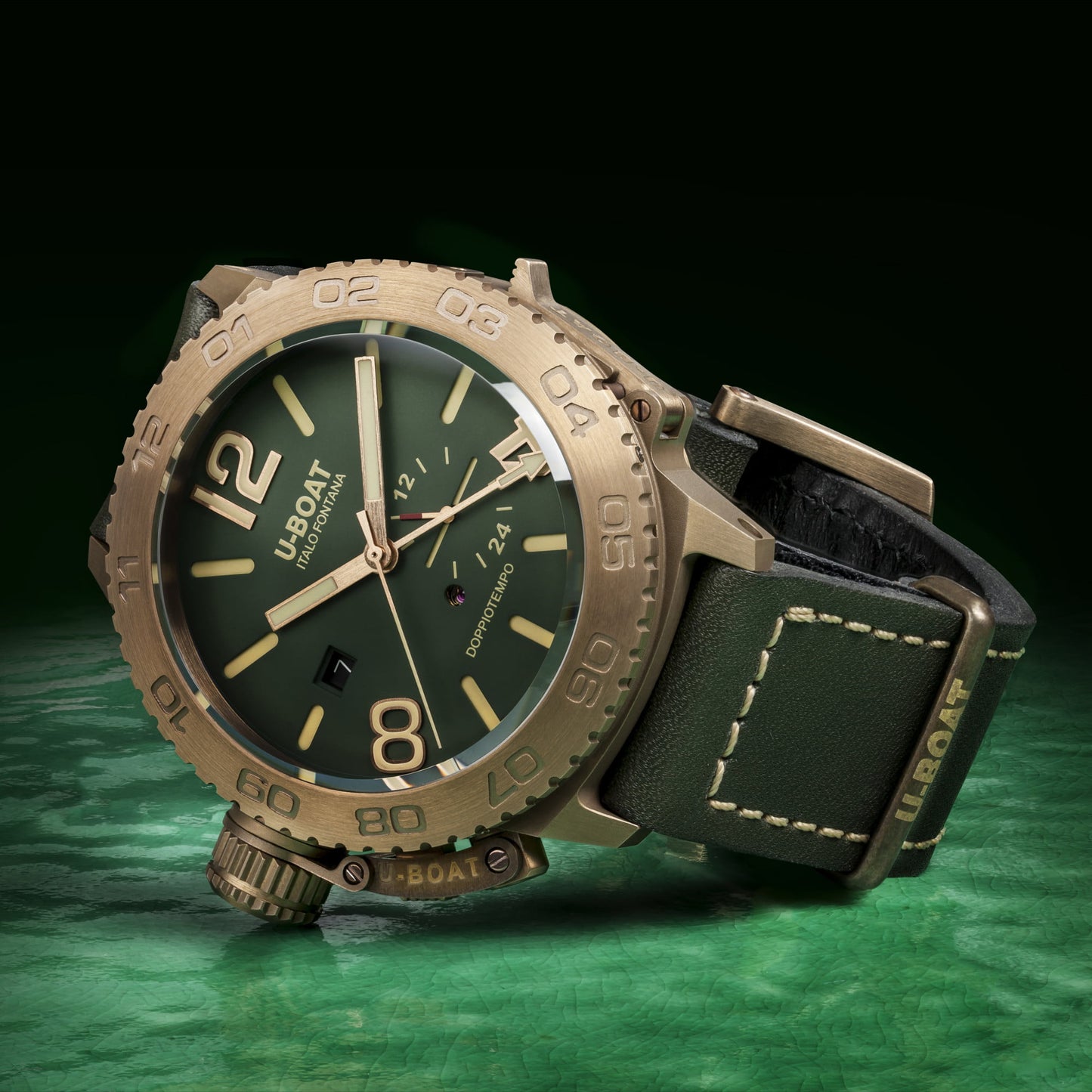 U-BOAT DOPPIOTEMPO 46MM BRONZO GR 9088