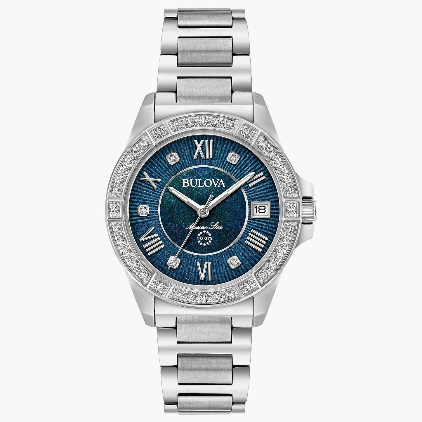 Bulova Series L Marine Star Blue Dial 96R215