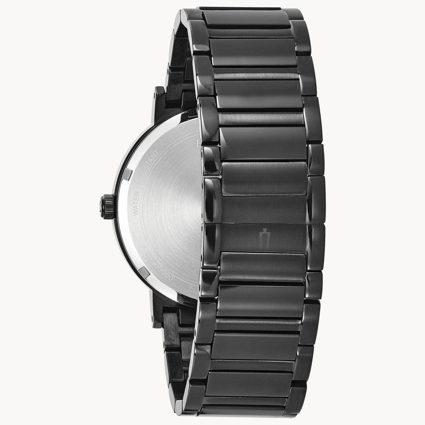 Bulova Futuro Black IP Stainless Steel Quartz 98D144