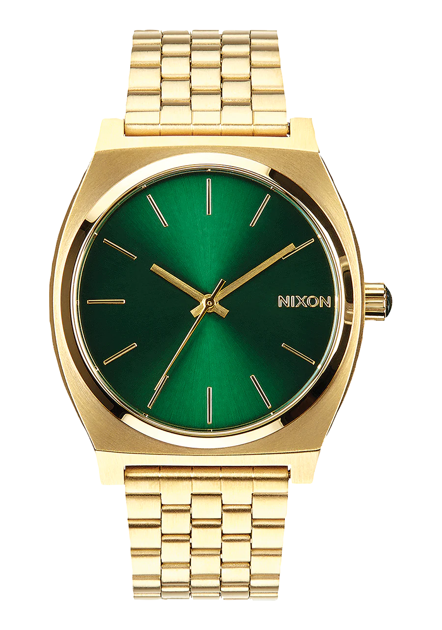 NIXON Time Teller Gold/ Green Sunray A045-1919-00