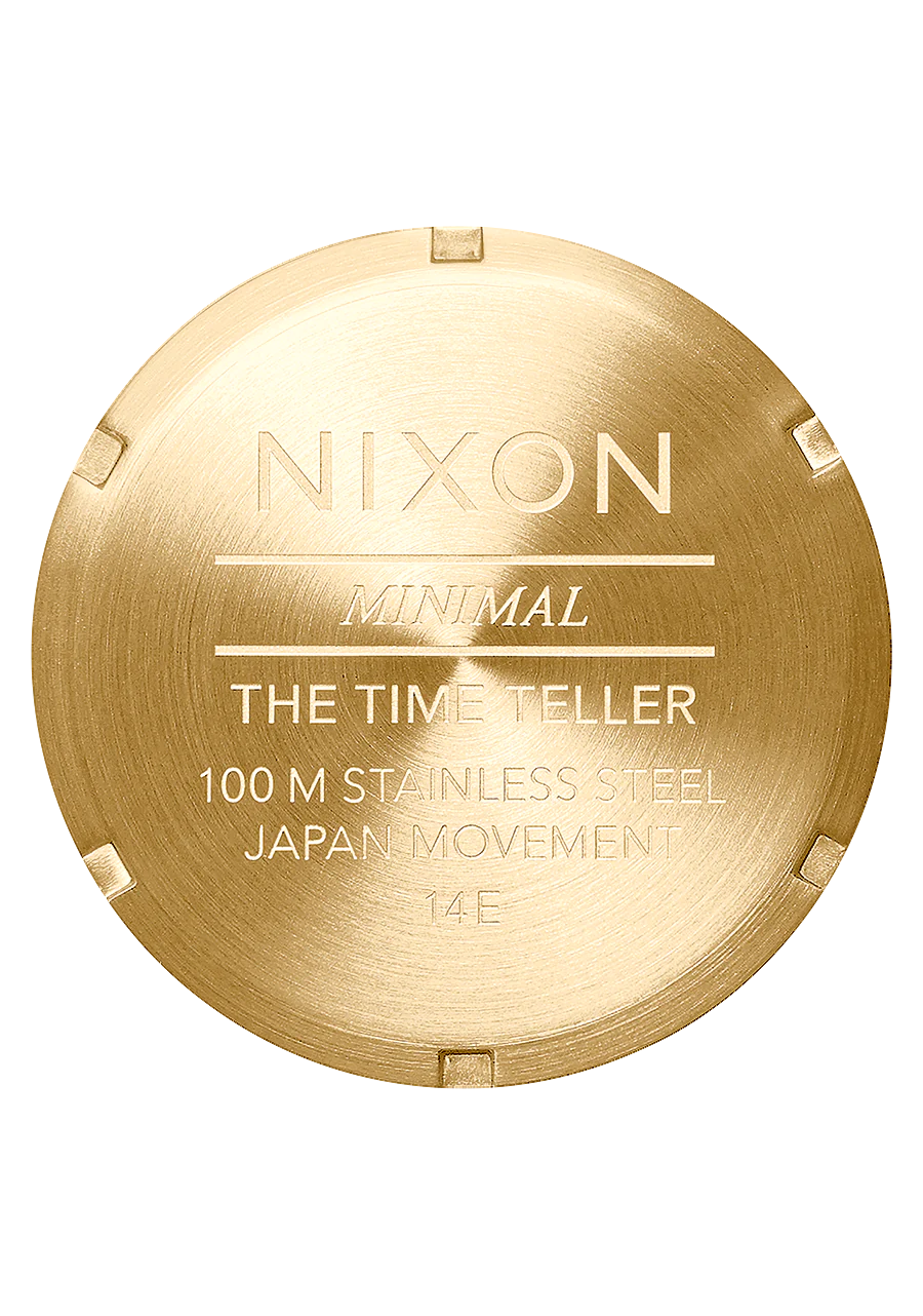 NIXON Time Teller Gold/ Green Sunray A045-1919-00