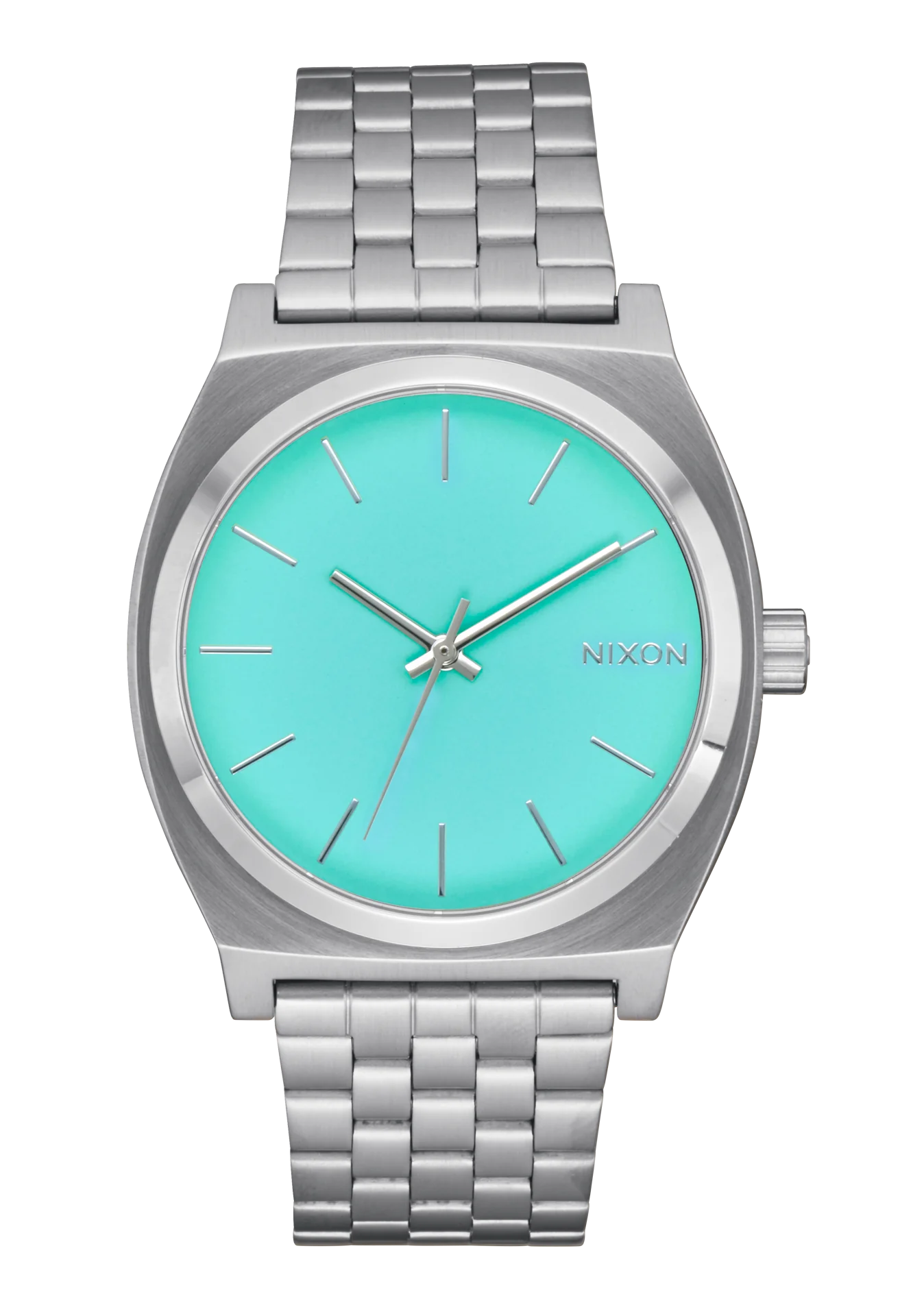 NIXON Time Teller Silver Turquoise A045-2084-00