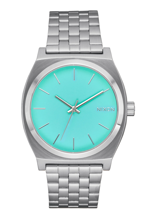 NIXON Time Teller Silver Turquoise A045-2084-00