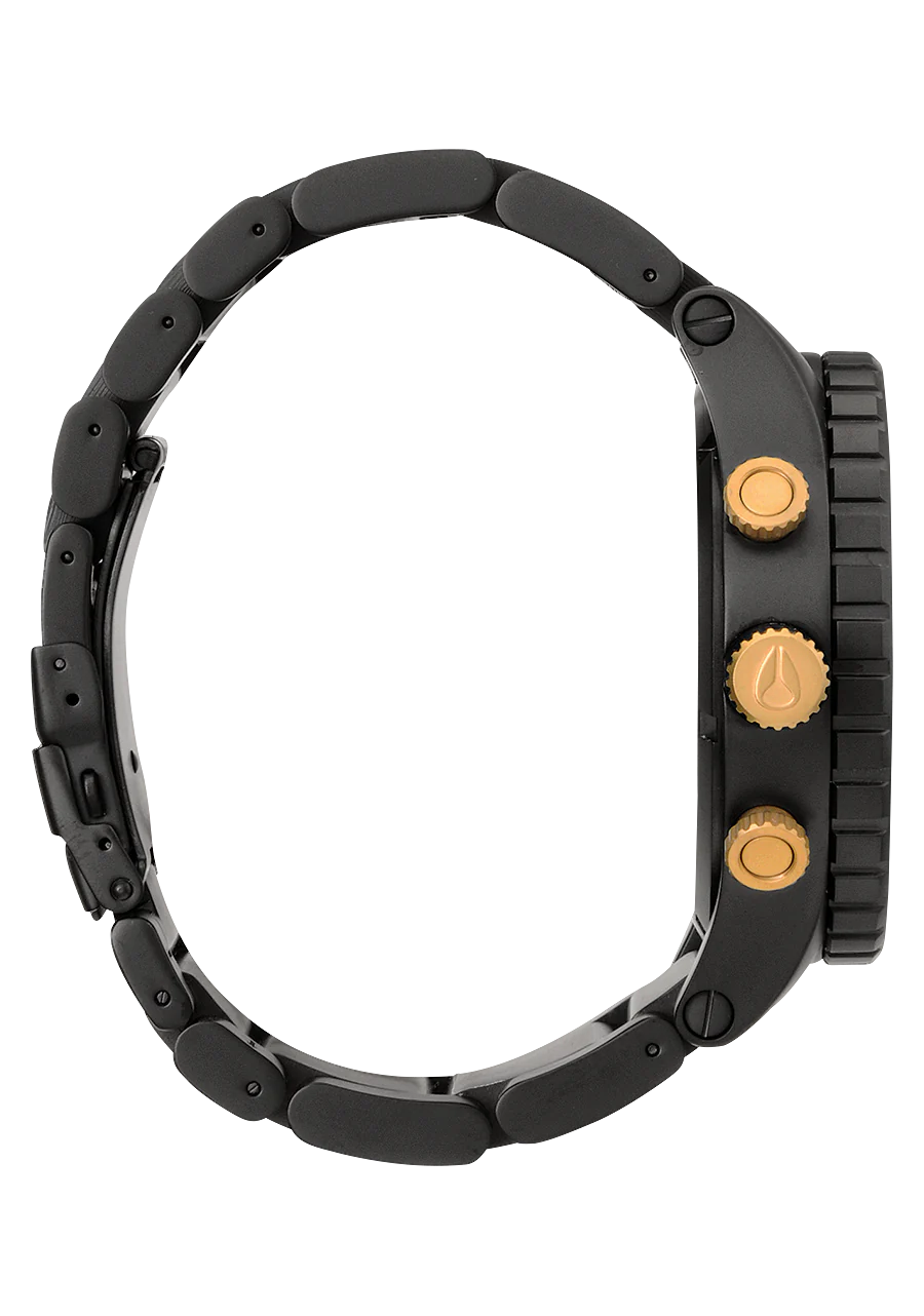 NIXON 51-30 Matte Black/Gold A083-1041-00