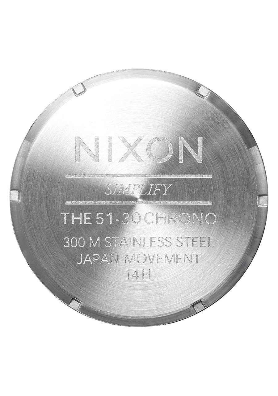 NIXON 51-30 Silver/Gold A083-1921-00