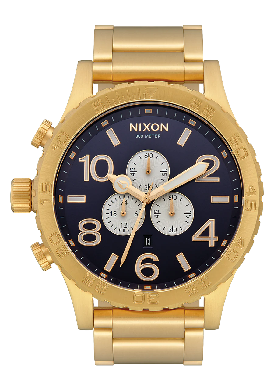 NIXON 51-30 Gold / Indigo A083-2033-00