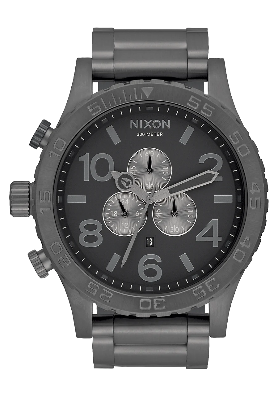 NIXON 51-30 Gunmetal A083-632-00