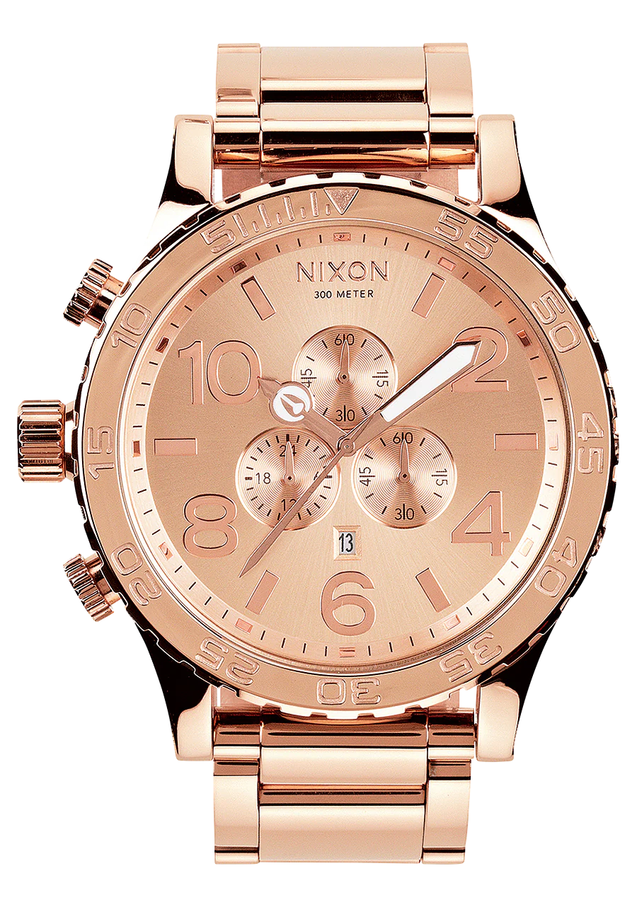 NIXON 51-30 ALL ROSE GOLD A083-897-00