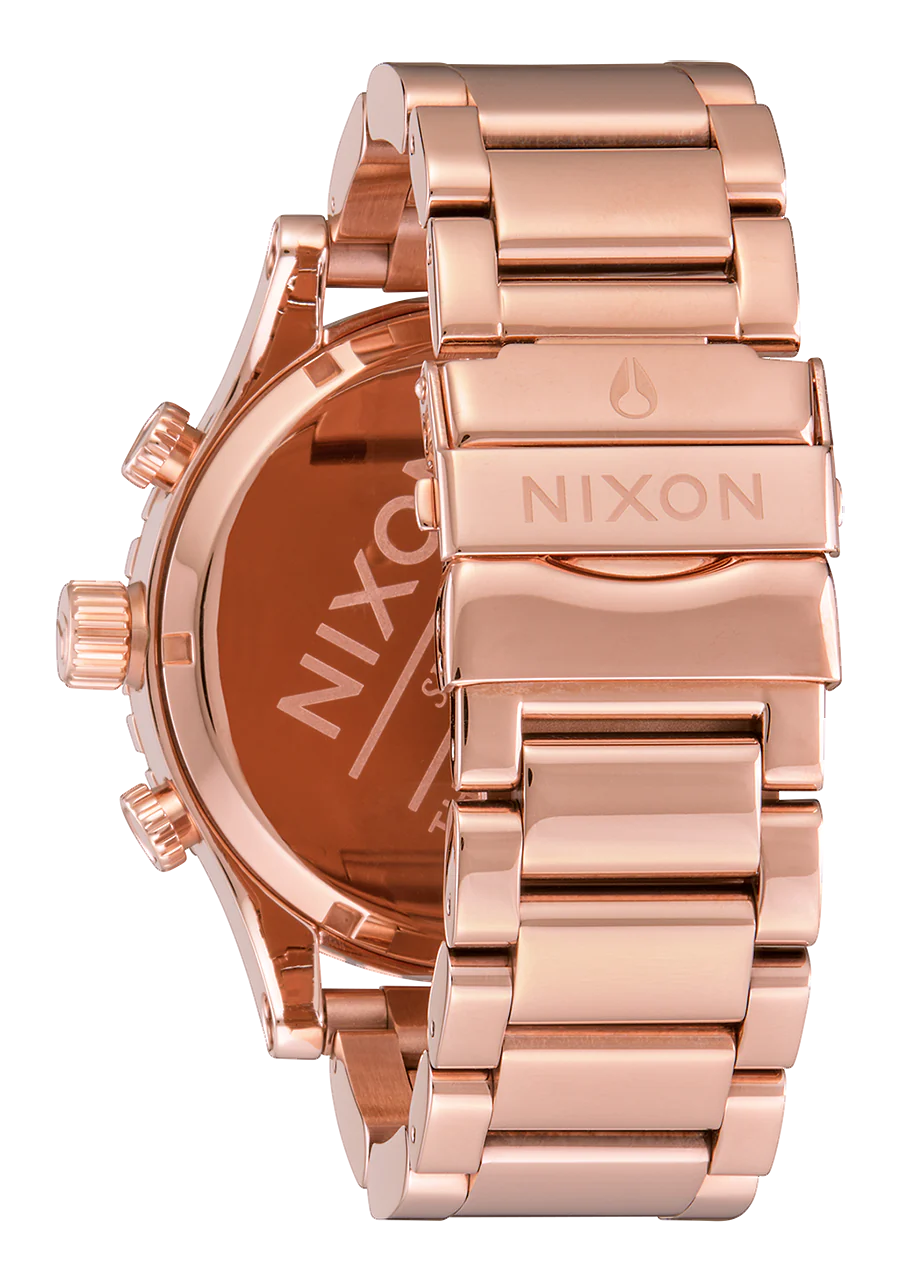 NIXON 51-30 ALL ROSE GOLD A083-897-00