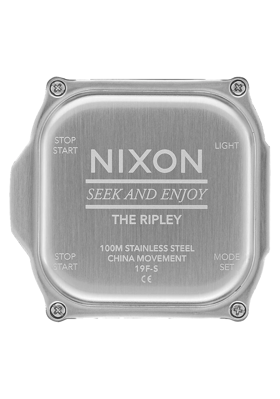 NIXON Ripley Silver / Black A1267-625-00