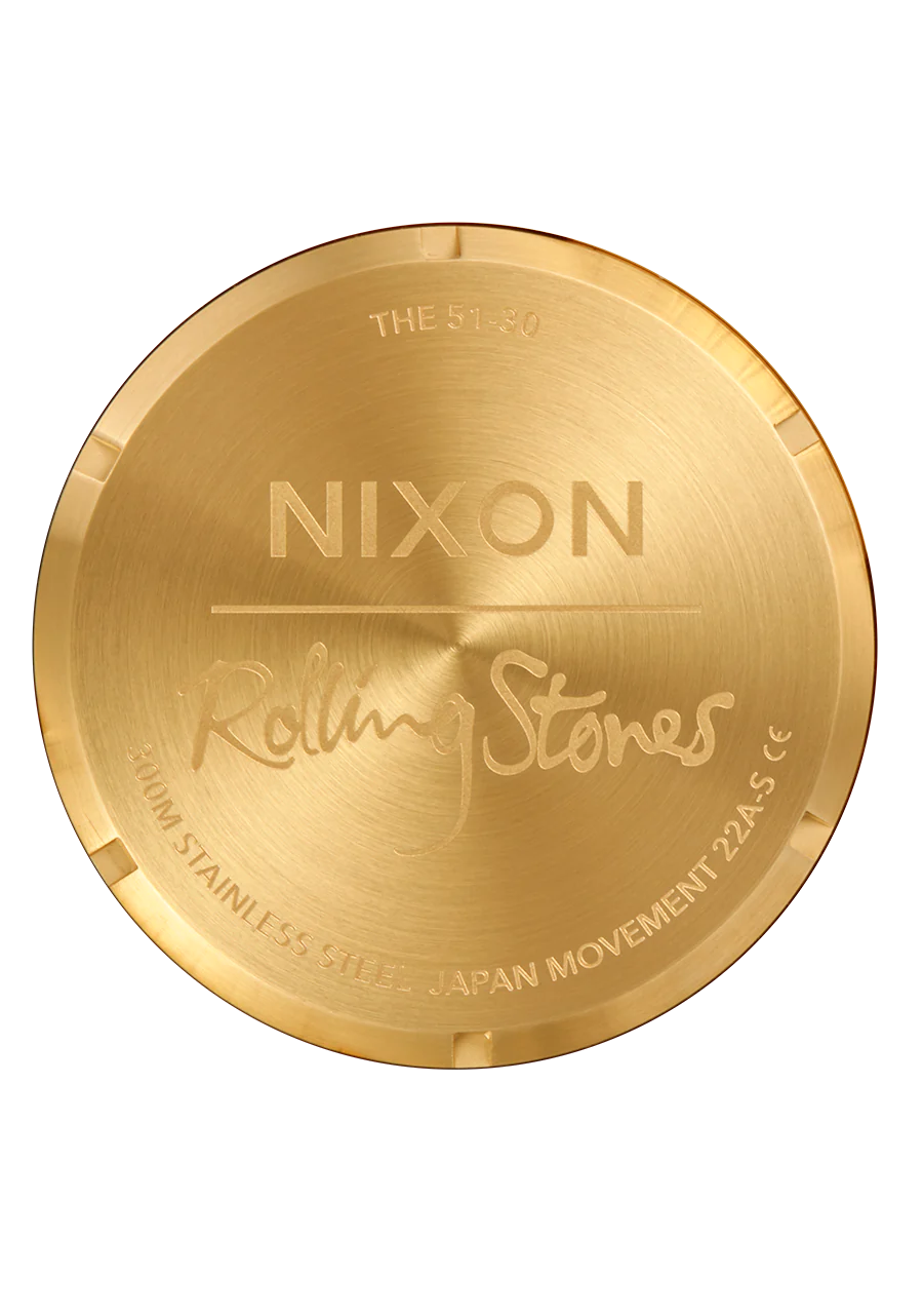 NIXON Rolling Stones 51-30 Gold/Black A1355-513-00