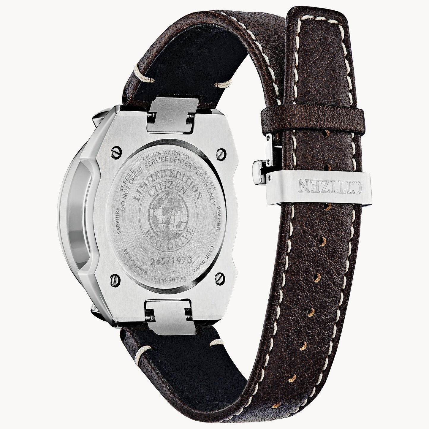 Citizen Bullhead Tsuno Chronograph Racer Limited Edition Ivory Watch AV0079-01A