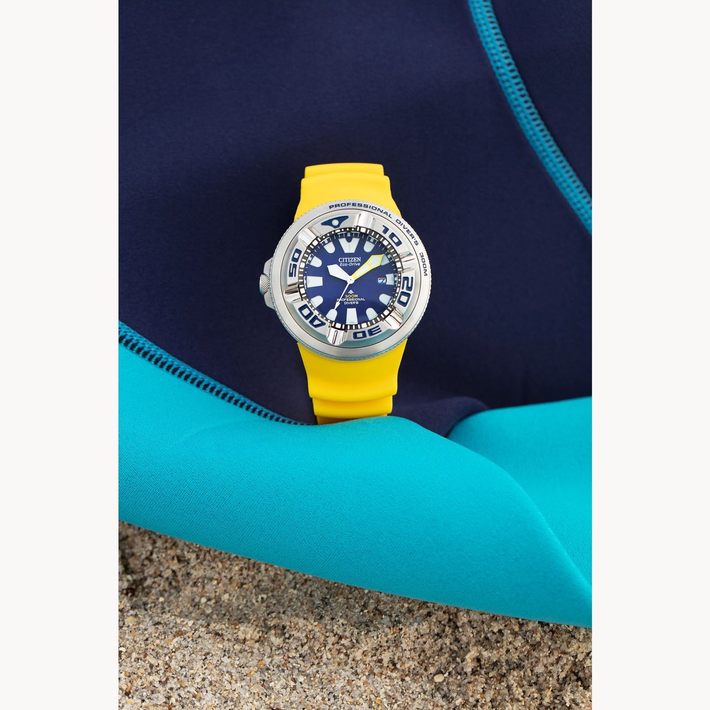 Citizen Promaster Dive Ecozilla Yellow BJ8058-06L