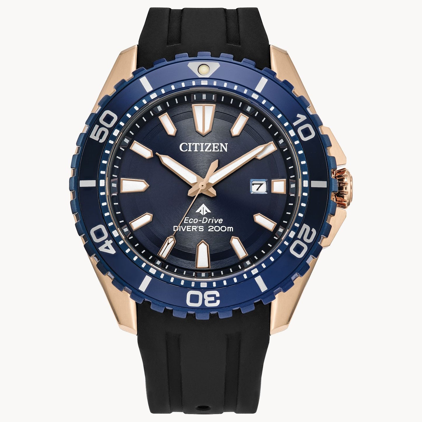 Citizen Promaster Dive Blue Dial Polyurethane Strap BN0196-01L