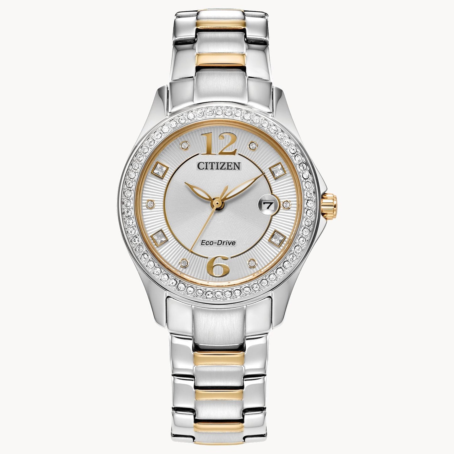 Citizen Crystal Silver Tone Dial FE1146-71A