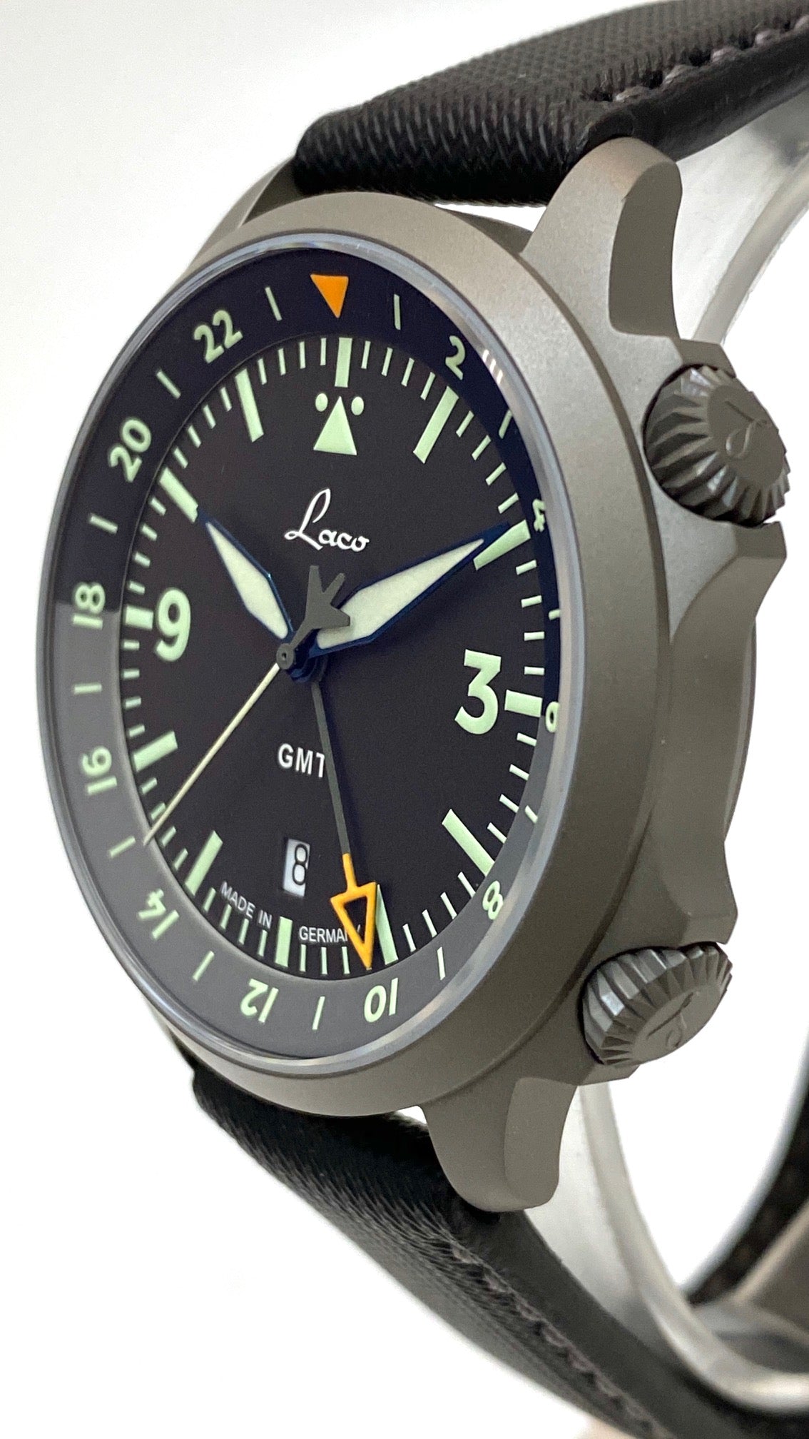 Laco Frankfurt GMT Schwarz 862120