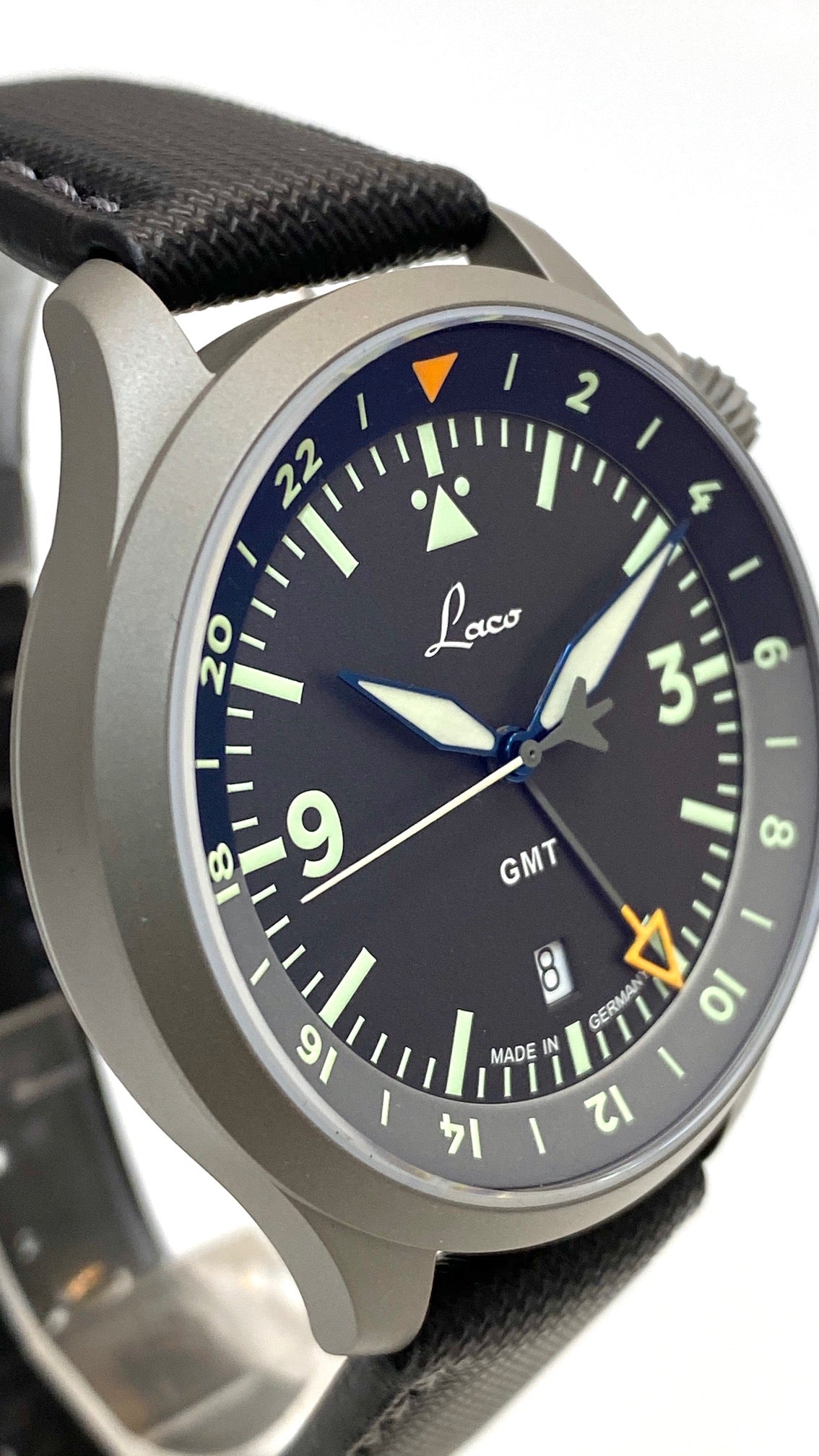 Laco Frankfurt GMT Schwarz 862120