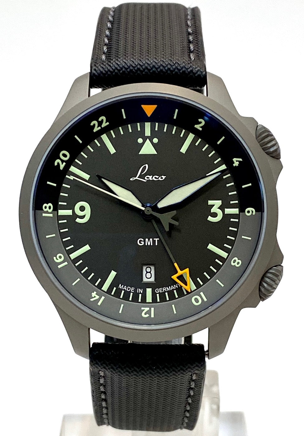 Laco Frankfurt GMT Schwarz 862120