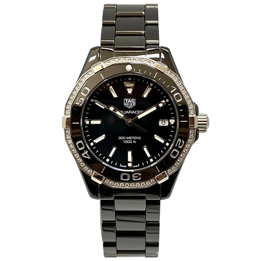 TAG Heuer Aquaracer Black Ceramic Diamond Bezel WAY1395.BH0716