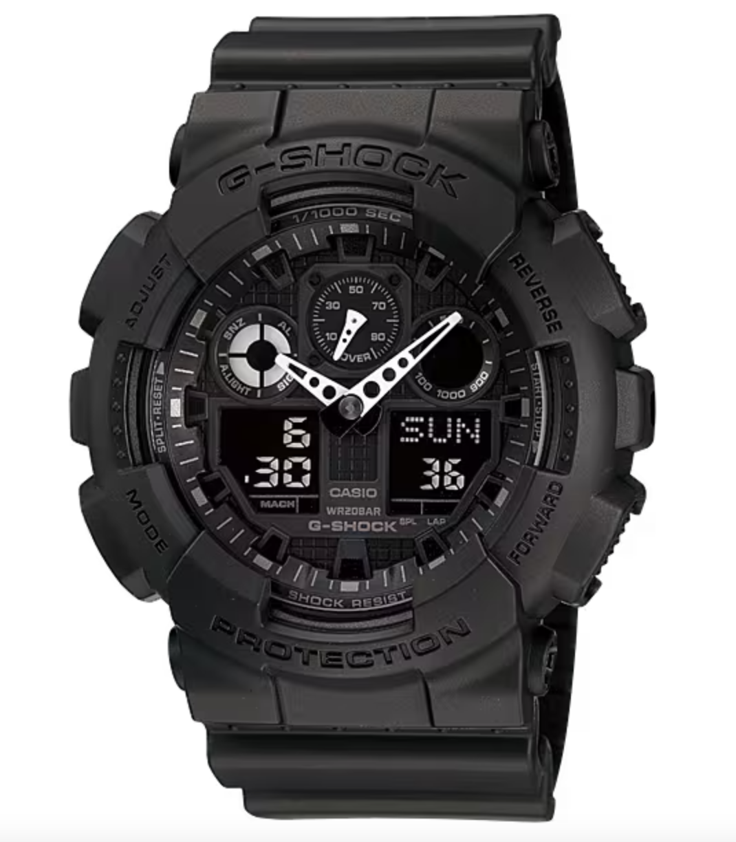 G-SHOCK GA-100 SERIES ANALOG-DIGITAL GA100-1A1