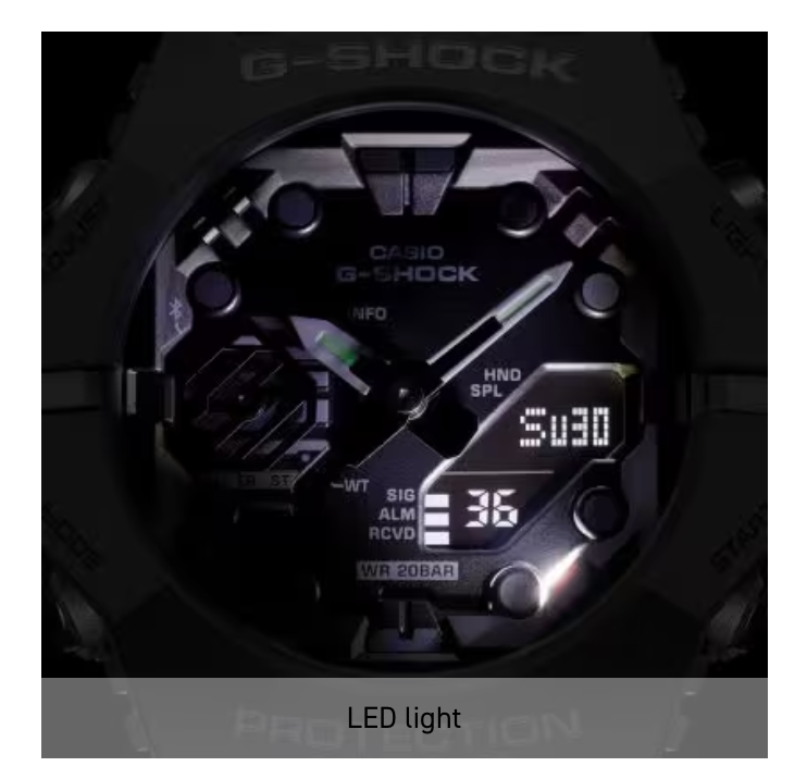 G-SHOCK Black Analog-Digital Watch GAB001-1A