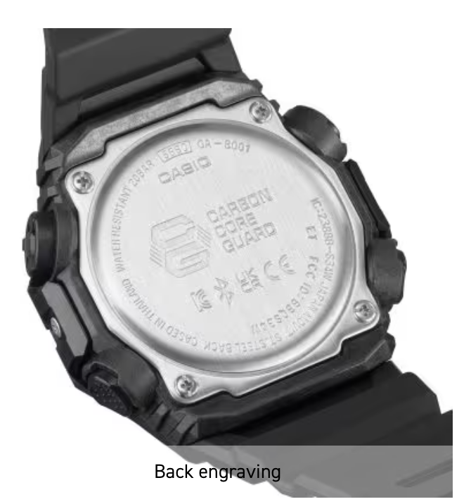 G-SHOCK Black Analog-Digital Watch GAB001-1A