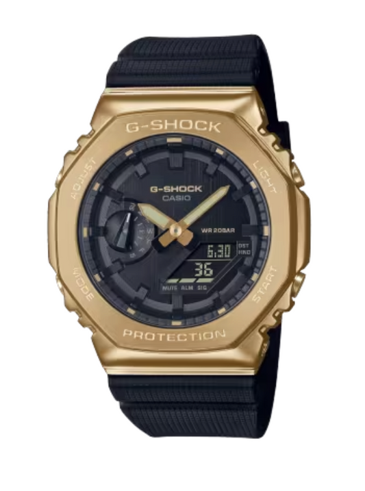 G-SHOCK Gold Analog-Digital Women's Watch GM2100G-1A9