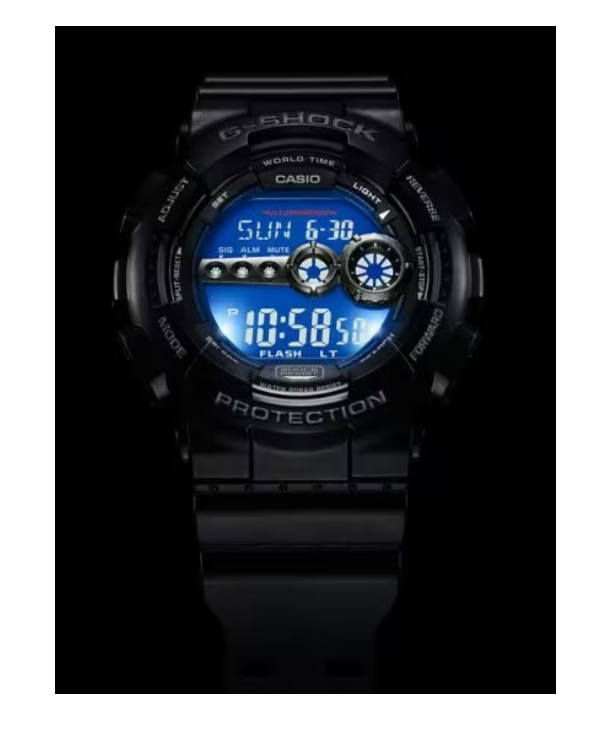 G-SHOCK Black Digital Watch GD100-1B