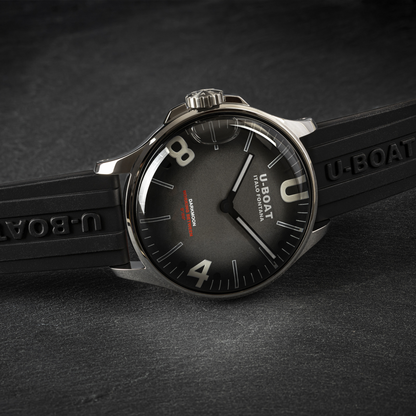 U-BOAT DARKMOON 44MM GREY SS 9149