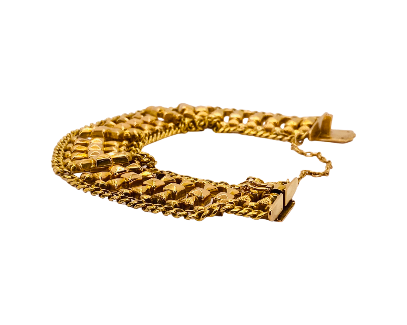 Estate Jewelry 18K Yellow Gold Bracelet